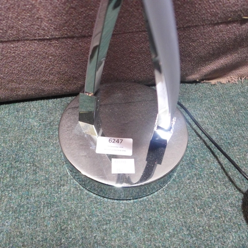 6247 - Artika Swirl Floor Lamp   - This lot requires a UK adapter (342-242) *This lot is subject to Vat