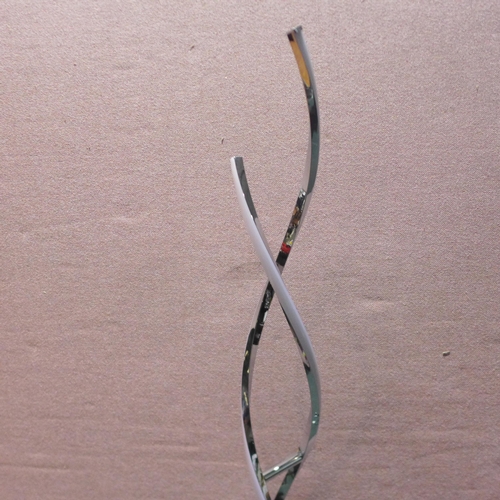 6247 - Artika Swirl Floor Lamp   - This lot requires a UK adapter (342-242) *This lot is subject to Vat