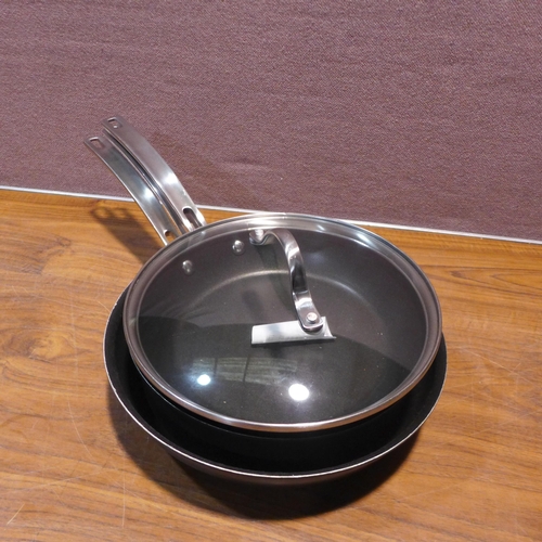 6266 - Kirkland Signature Hard Adonised Cookware (342-273) *This lot is subject to Vat