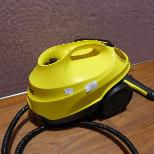 6270 - Karcher Steam Cleaner  - This lot requires a UK adapter (342-439) *This lot is subject to Vat