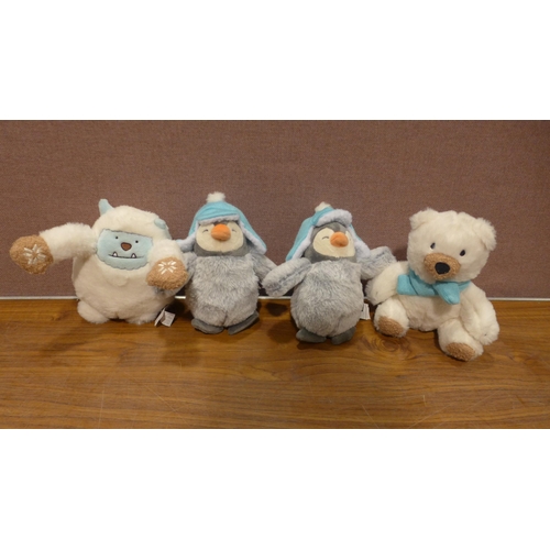 6307 - Cozy Winter Plushies      (342-496-498) *This lot is subject to Vat