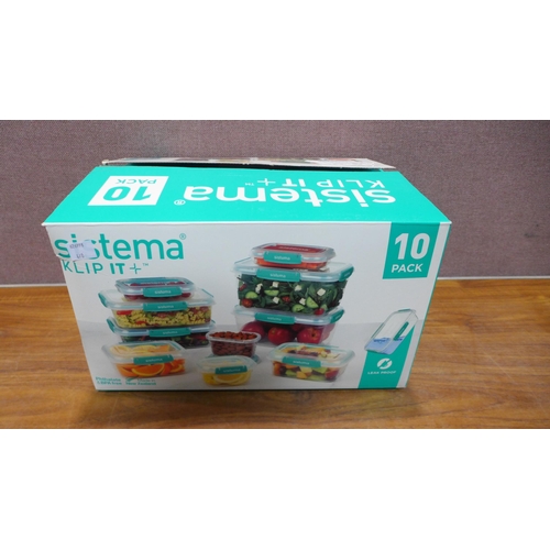 6320 - Sistema Klip It Plus Food Containers (342-490) *This lot is subject to Vat