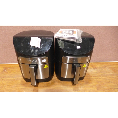 6328 - Four Gourmia 7Qt Air Fryers  - This lot requires a UK adapter (342-230,478,559,114) *This lot is sub... 