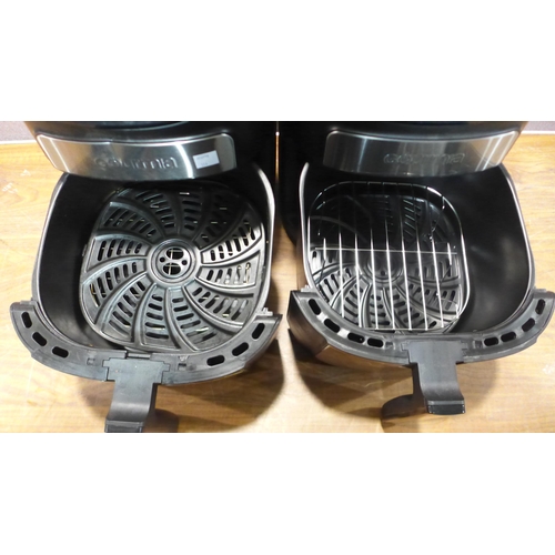 6328 - Four Gourmia 7Qt Air Fryers  - This lot requires a UK adapter (342-230,478,559,114) *This lot is sub... 