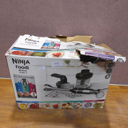 6330 - Ninja Hand Blender - This lot requires a UK adapter (342-499) *This lot is subject to Vat