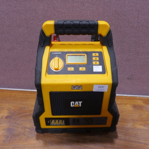 6337 - Cat Jump Starter 1200 Amp - This lot requires a UK adapter (342-417) *This lot is subject to Vat