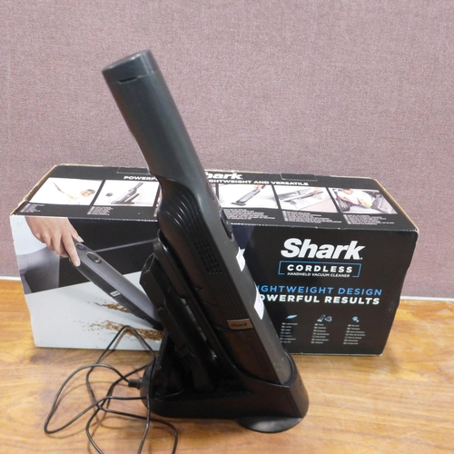 6338 - Shark Handheld Vacuum Cleaner - This lot requires a UK adapter (342-385) *This lot is subject to Vat