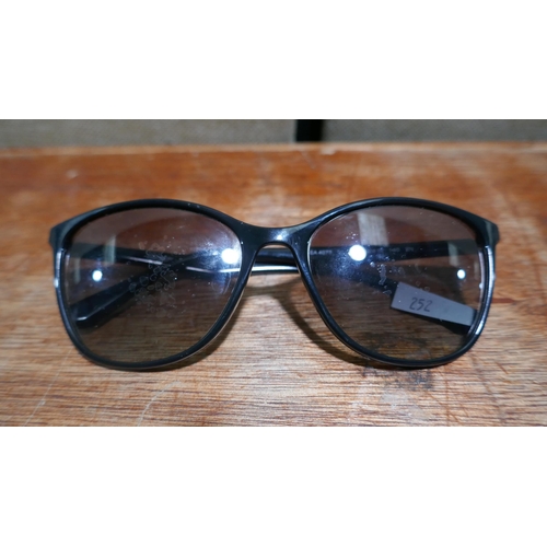 6151 - Emporio Armani Black Plastic Sunglasses with case (348-252) *This lot is subject to Vat