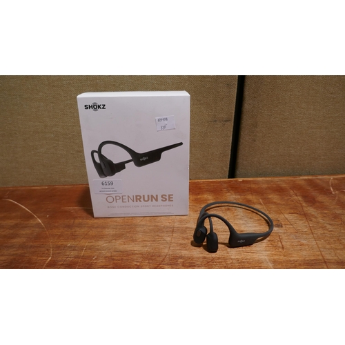 6159 - Shokz Open Run Se Comet Grey Head Phones - Model S803Se         (348-339) *This lot is subject to Va... 