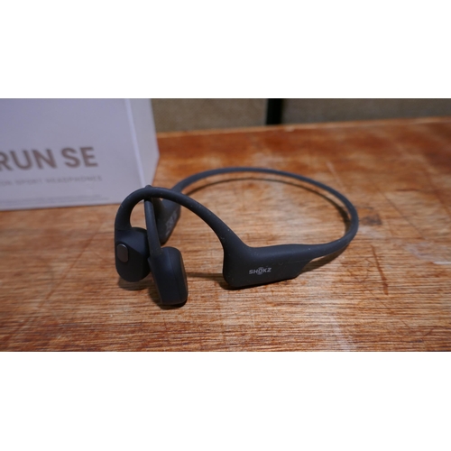 6159 - Shokz Open Run Se Comet Grey Head Phones - Model S803Se         (348-339) *This lot is subject to Va... 