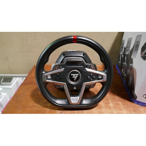 6163 - Playstation T-248 Thrustmaster Racing Wheel With Pedals and box, Original RRP £199.99 + Vat (348-169... 