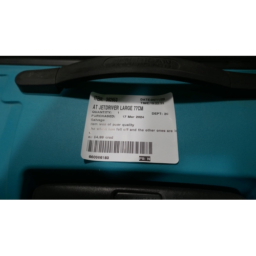 6375 - Samsonite Endure Hardside Suitcase and American Tourister Jetdriver Large Hardside Suitcase (Missing... 