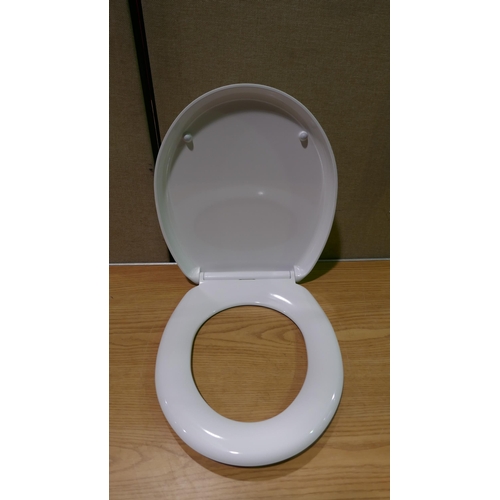 6380 - Roper Rhodes Secure Fix Toilet Seat and JosephJoseph Black Flex Toilet Brush  (348-69,73) *This lot ... 