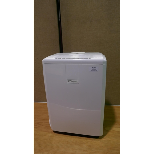 6381 - Dimplex Everdri 10L Dehumidifier, Original RRP £104.16 + Vat (348-55) *This lot is subject to Vat