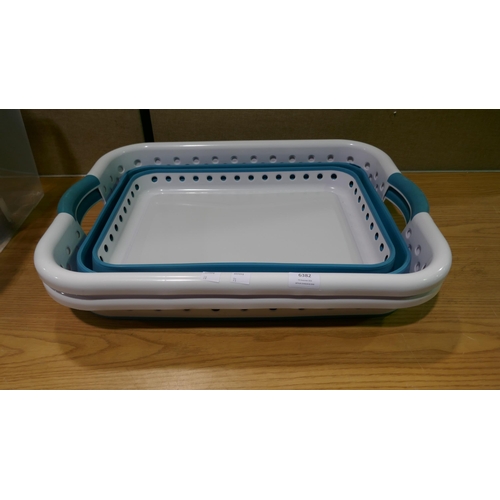 6382 - Cambridge Cable Ties, 2 Pop & Load Laundry Basket and Really Useful Storage Boxes  (348-51,52,70,71,... 