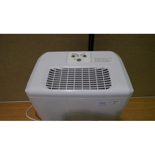 6394 - Dimplex Everdri 10L Dehumidifier, Original RRP £104.16 + Vat (348-355) *This lot is subject to Vat