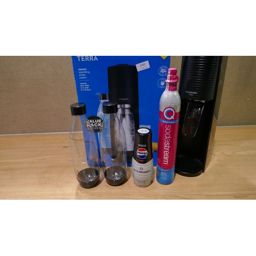 6403 - Sodastream with Pepsi Max, bottles and canister (348-86) *This lot is subject to Vat