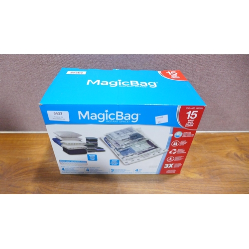 6433 - Bon Aire 12V Inflator and Magic Bags   (348-276,417) *This lot is subject to Vat