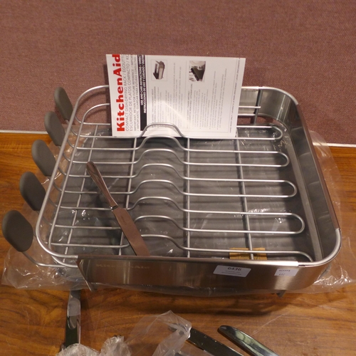 6436 - Viners Henley Cutlery and KitchenAid Compact Dishrack   (348-404,412) *This lot is subject to Vat