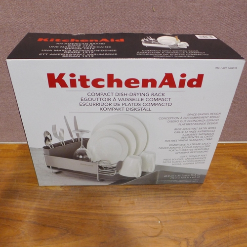 6436 - Viners Henley Cutlery and KitchenAid Compact Dishrack   (348-404,412) *This lot is subject to Vat