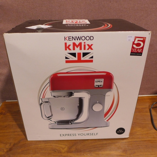 6437 - Kenwood Kmix Standmixer, Original RRP £199.99 + Vat (348-403) *This lot is subject to Vat