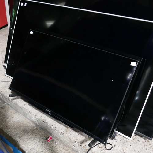 6457 - Quantity of broken/damaged tvs brands including Sony, Hisense, Samsung etc.   (348-42,-44,46-48) *Th... 