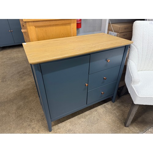 3239 - A Portland blue small sideboard