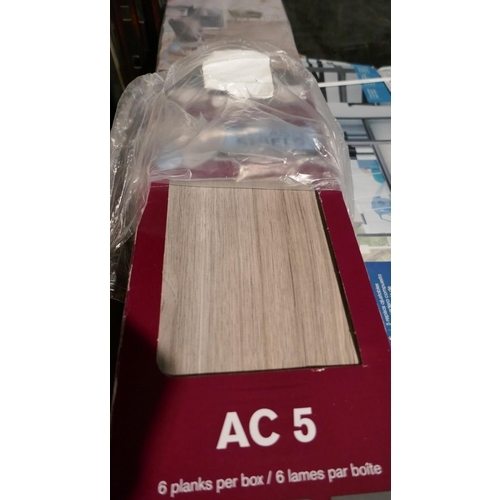 6473 - Grey Walnut Laminate Flooring (345-338,379) *This lot is subject to Vat