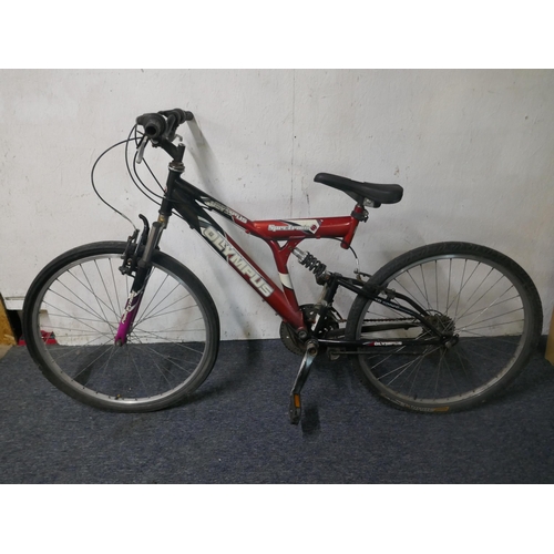 5290 - An Olympus Spectrum 18-speed full suspension mountain bike