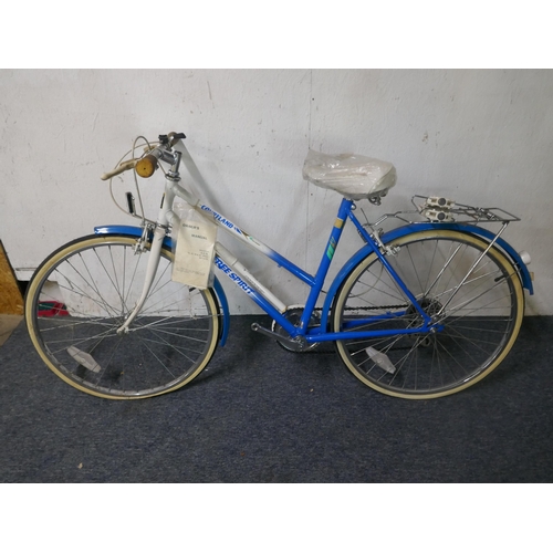 5299 - A Free Spirit Courtland ladies bike with mud guard and pannier rack