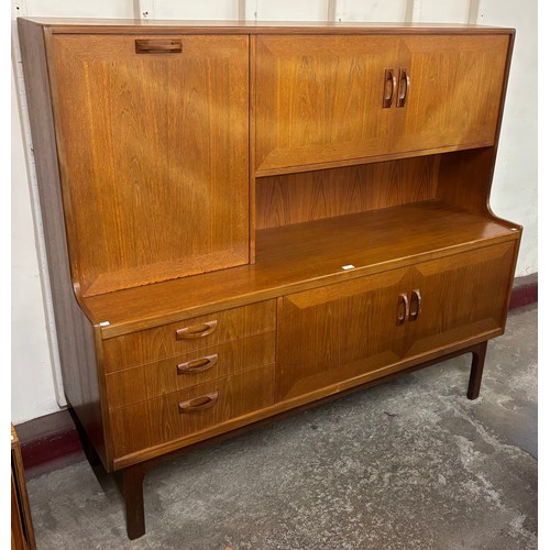 11 - A G-Plan Sierra teak highboard