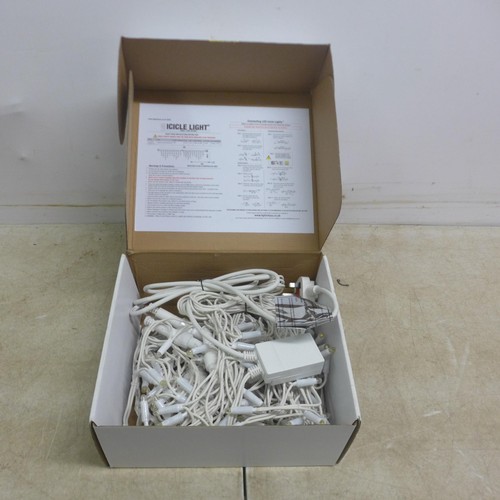 5062 - A quantity of Warm White LED string lights in box