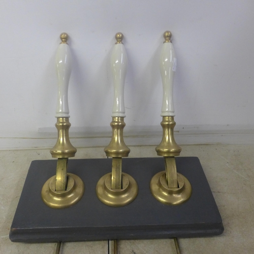 5050 - A Triple brass beer pump