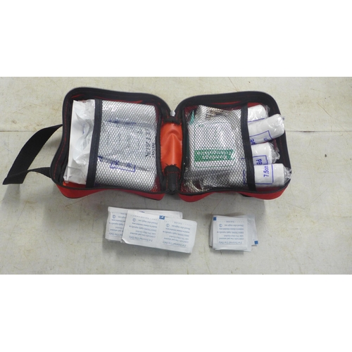 5053 - A First Aid Kit including anitseptic wipes, cotton buds, face mask, plasters etc.