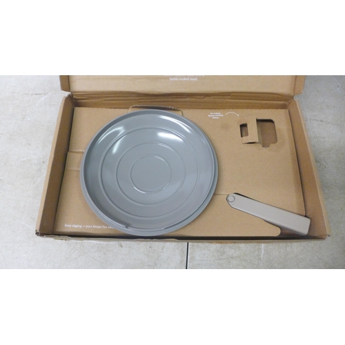 5079 - An Our Place Always pan with lid, spatula and steam basket in colour, gris chaud pale