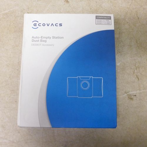 5112 - A quantity of spares and accessories for an Ecovacs robot vacuum including Ecovacs Deebot anti-bacte... 