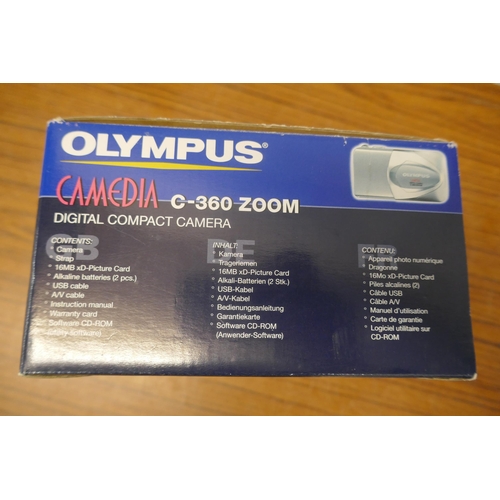 5317 - A boxed Olympus Camedia C-260 zoom digital camera