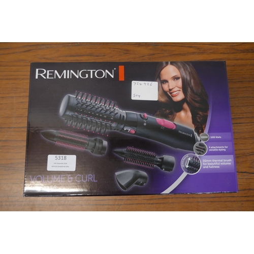 5318 - A boxed Remington Volume and Curl air styler