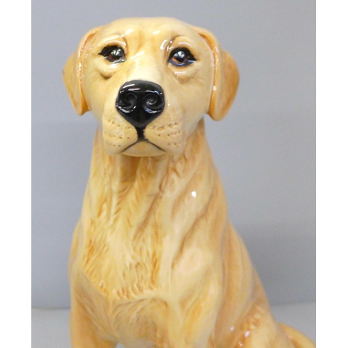 2001 - A Beswick fireside Golden Labrador, 2314 model