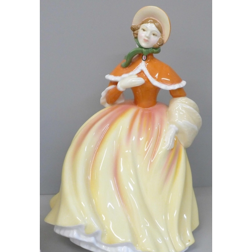 2003 - Four Royal Doulton Four Seasons Pretty Ladies figures