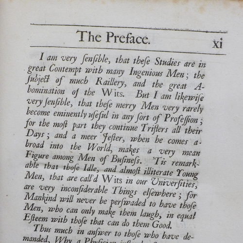 2025 - One volume; 'King Arthur. An Heroick Poem. In Twelve Books, by Richard Blackmore MD', printed in 169... 