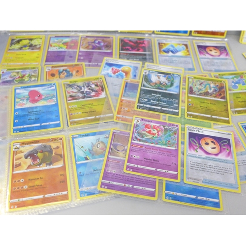 2031 - Over 270 Evolving Skies Pokémon cards including over 50 holographic in protective wallets with some ... 