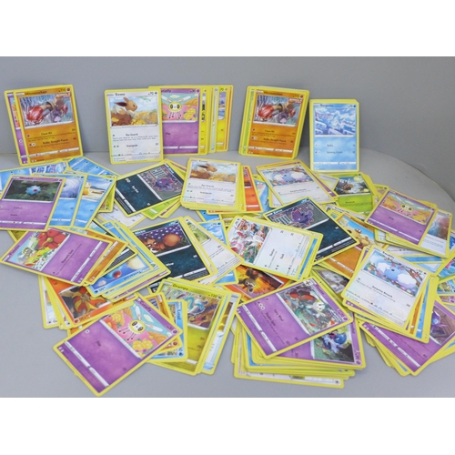 2031 - Over 270 Evolving Skies Pokémon cards including over 50 holographic in protective wallets with some ... 