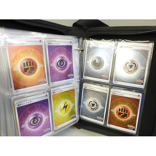 2036 - A full binder of 240 holographic Pokémon cards including rare cards