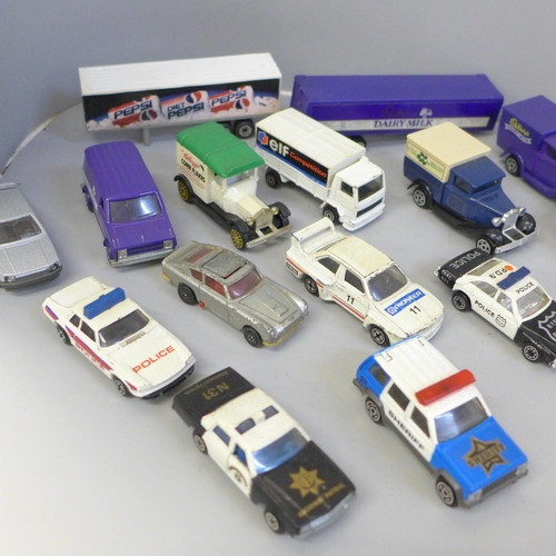 2063 - A collection of Corgi die-cast model vehicles