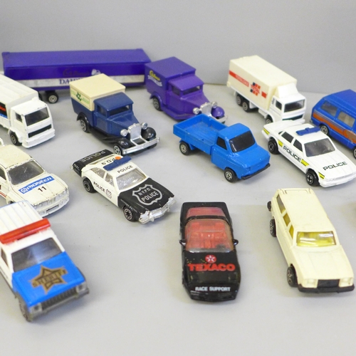 2063 - A collection of Corgi die-cast model vehicles