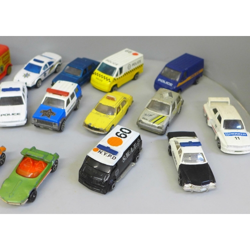 2063 - A collection of Corgi die-cast model vehicles