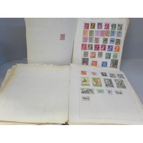 2071 - Two albums of world stamps