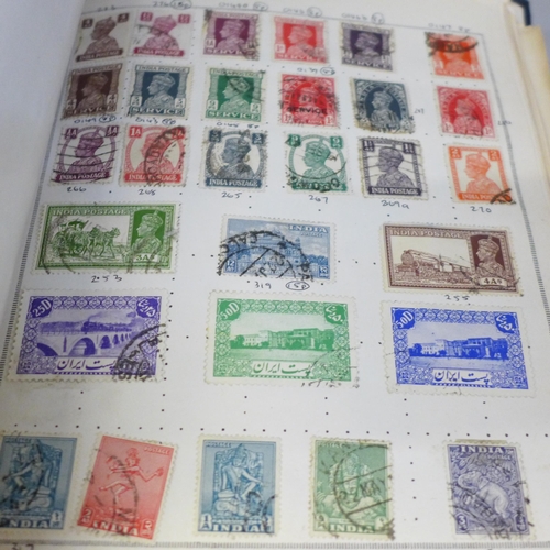 2071 - Two albums of world stamps