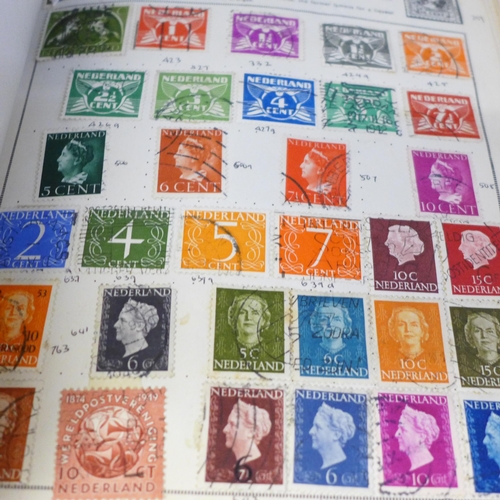 2071 - Two albums of world stamps